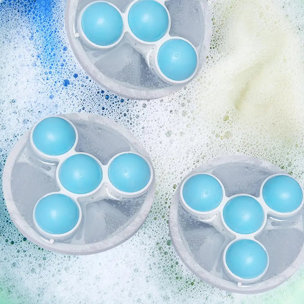 2er-Pack Wiederverwendbares schwimmendes Netz zur Entfernung von Haaren und Fusseln