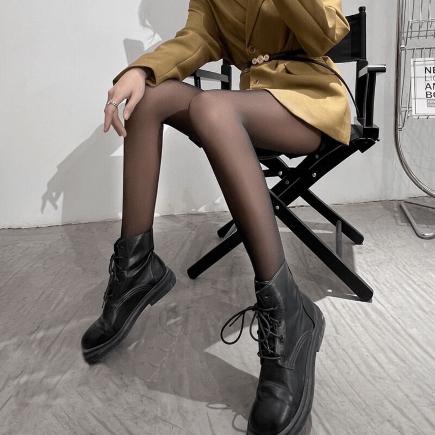 50% Rabatt | Strumpfzauber™ | Gefütterte Feinstrumpfhose