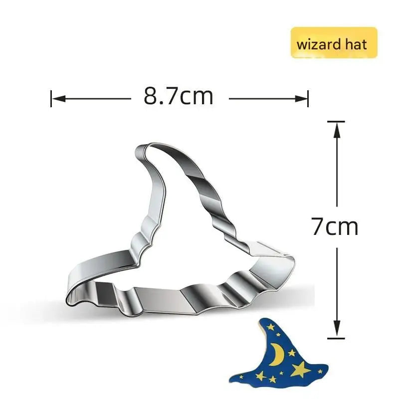 4+3 Gratis | Keksformen Halloween | Set aus hochwertigem Edelstahl